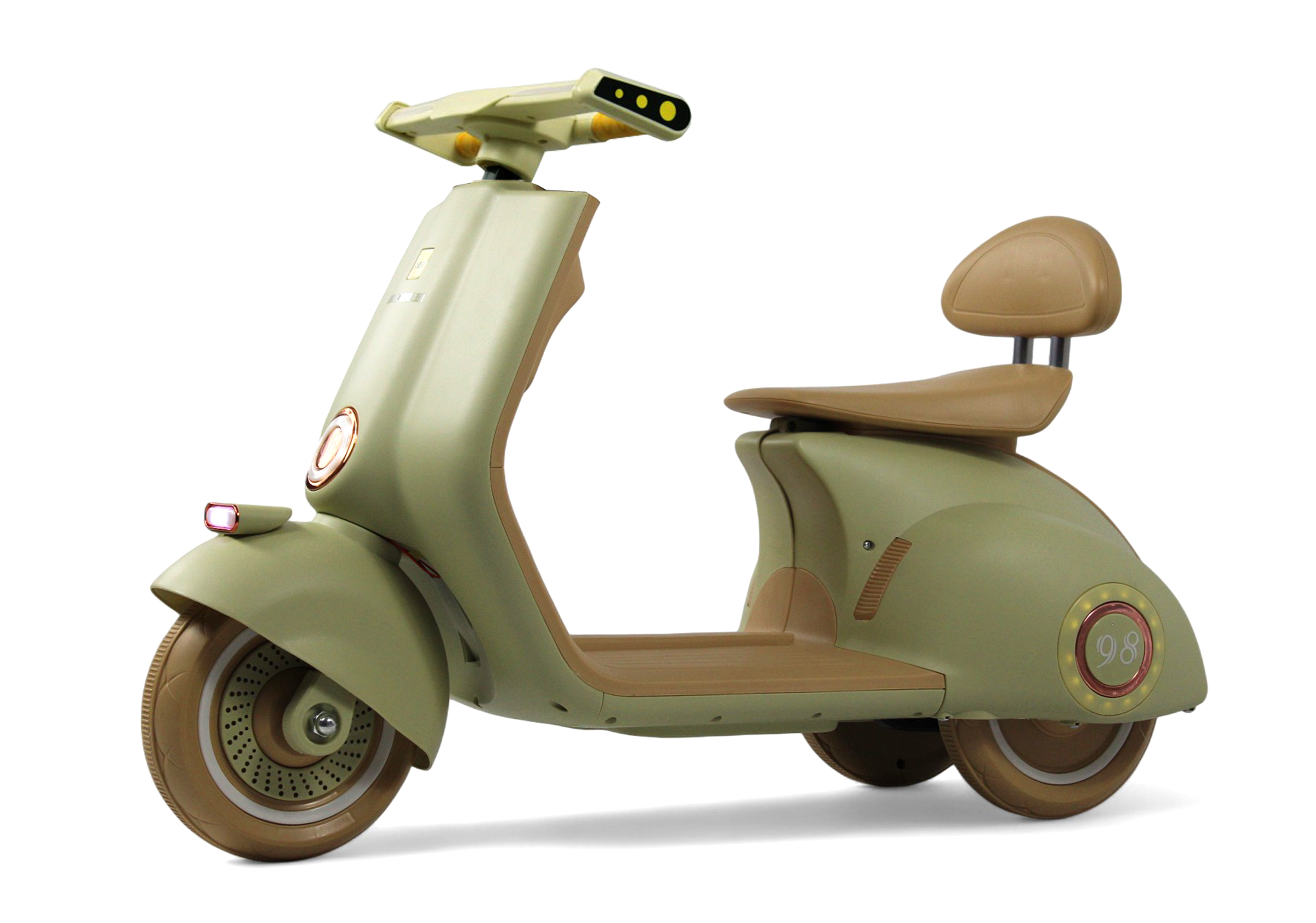 Электромобиль RIVERTOYS K444PX-GREEN - фото 1