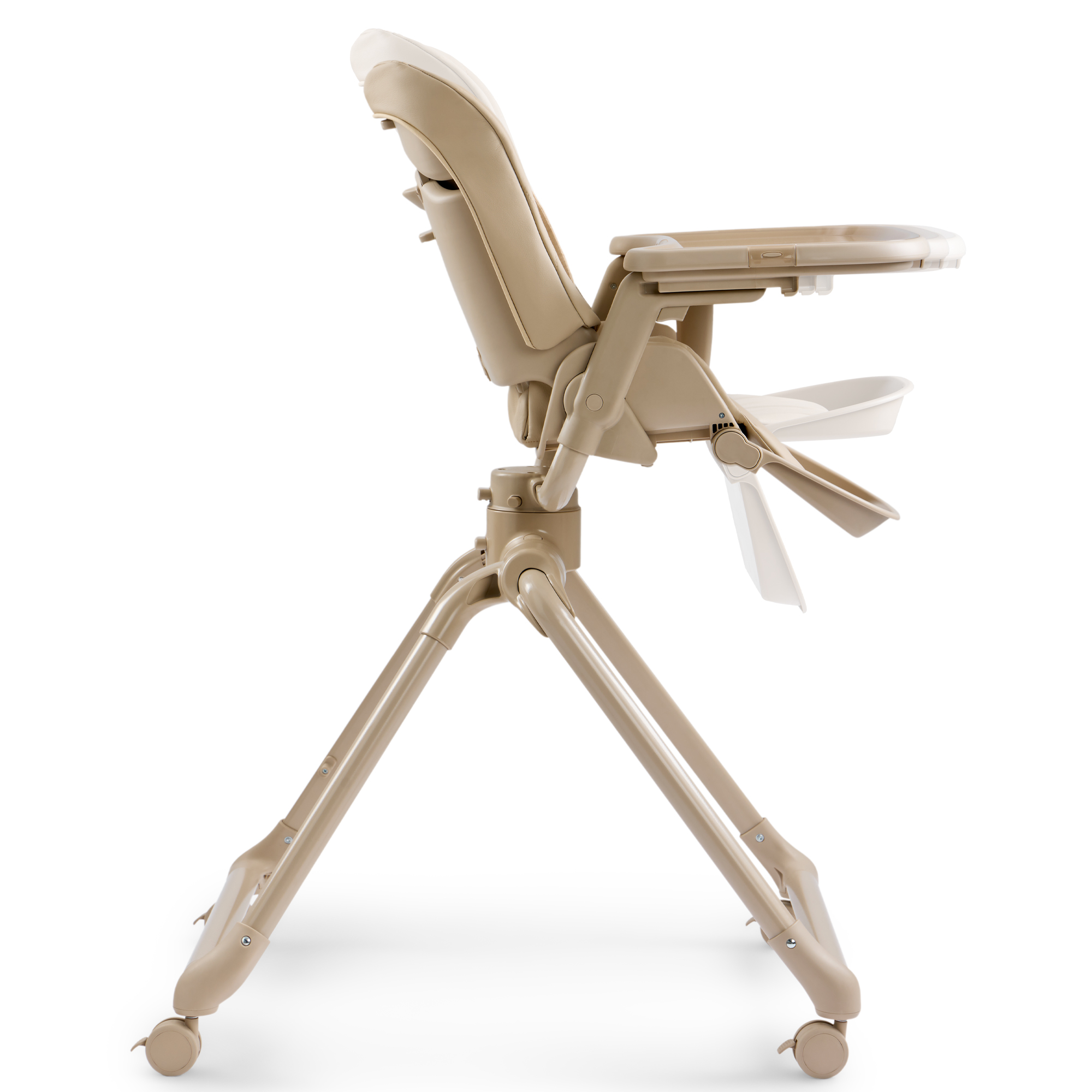 Стульчик для кормления Happy Baby ROMEO бежевый - фото 2
