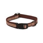 Ошейник для собак Barbaks Коричневая полоса S 1.5*27-40см