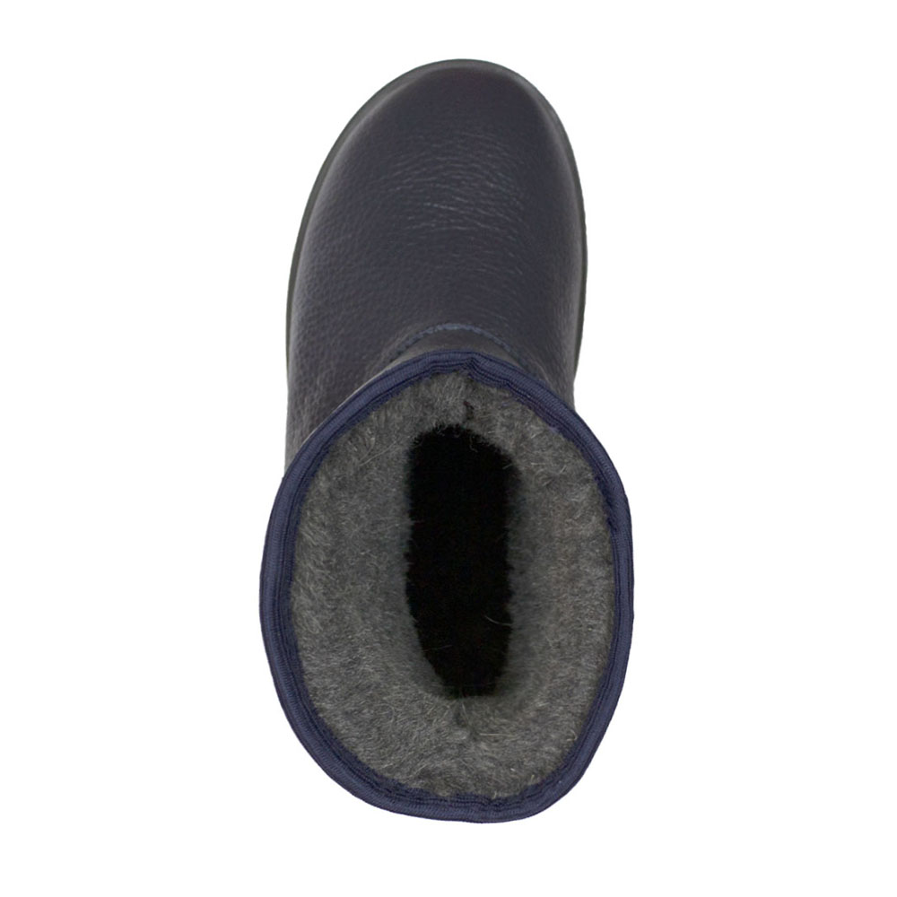 Угги Europen УРж-21кожа/ТЭП EUROPEN синий угги жен - фото 3