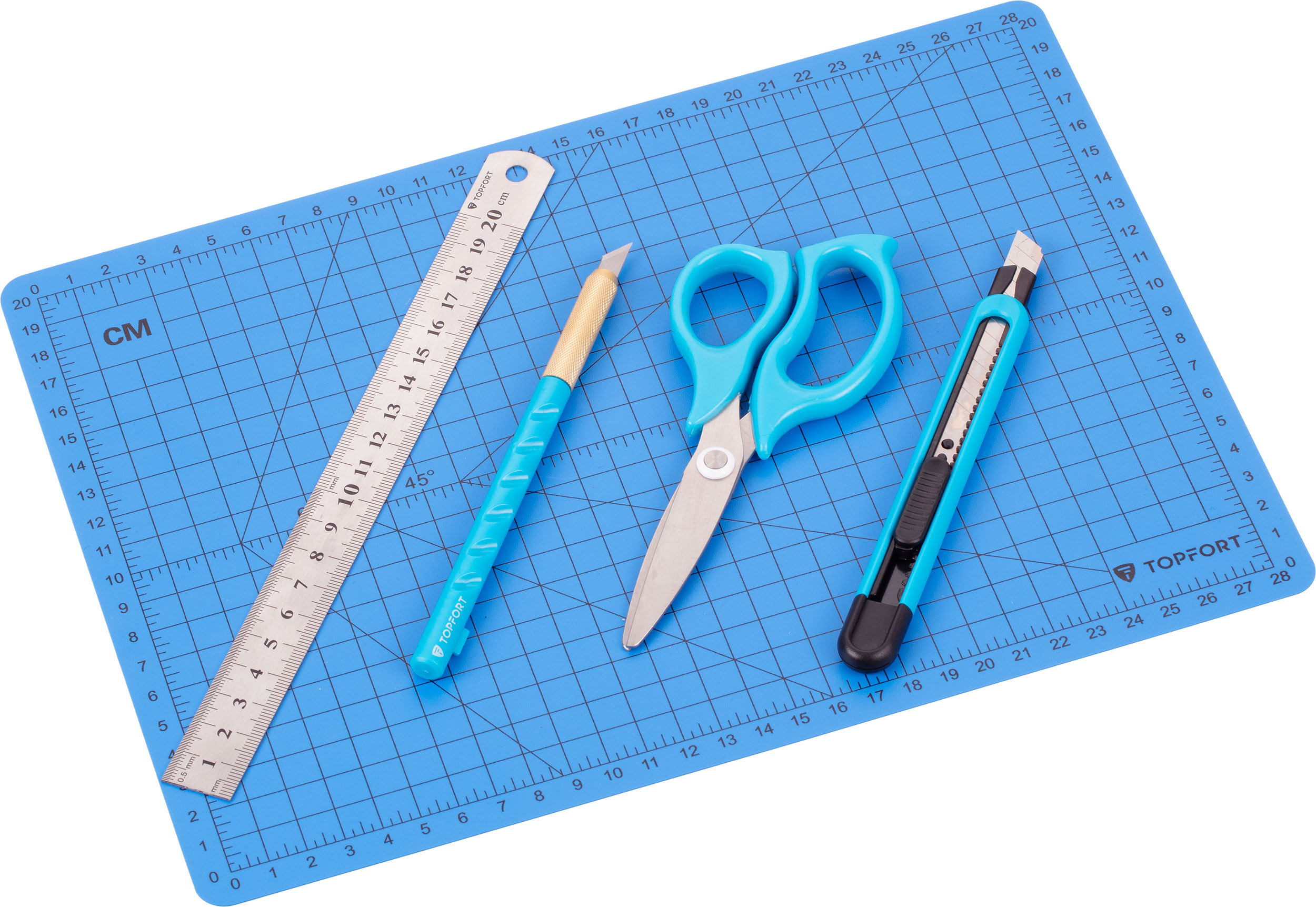 Канцелярский нож TOPFORT - фото 12