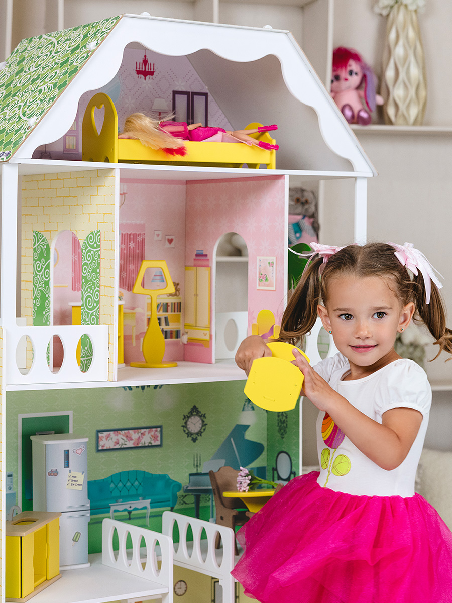 Домик для кукол PAREMO с мебелью PD318-01 - фото 8
