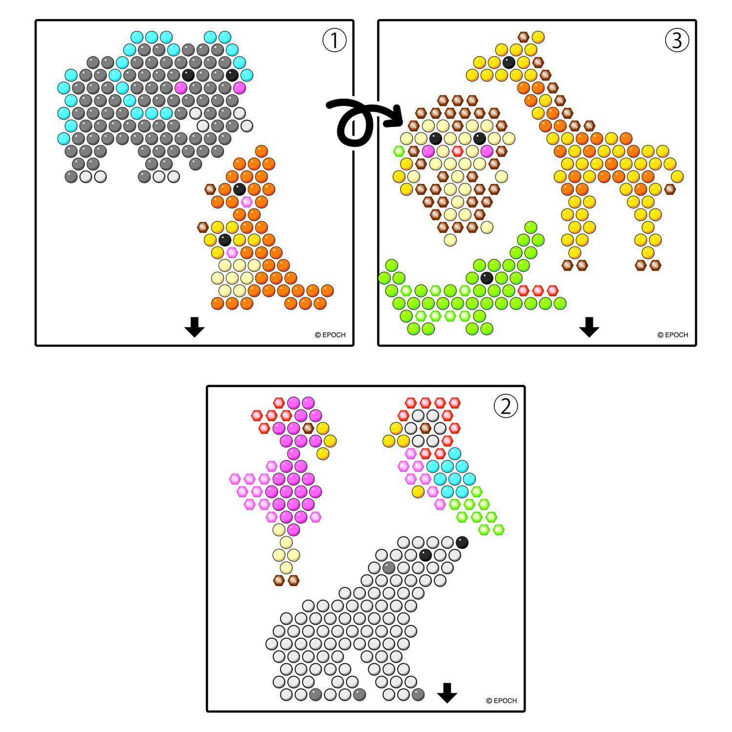 Аквамозаика Aquabeads Зверюшки в зоопарке - фото 5