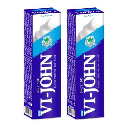 Крем для бритья VI-JOHN Классик 2 шт по 70 г