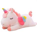 Мягкая игрушка Kisme Единорог 40 см белый