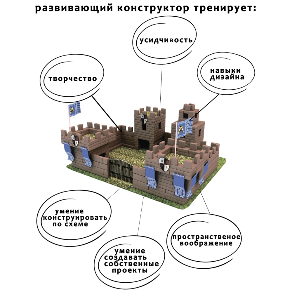Конструктор Master IQ2 блочный - фото 5