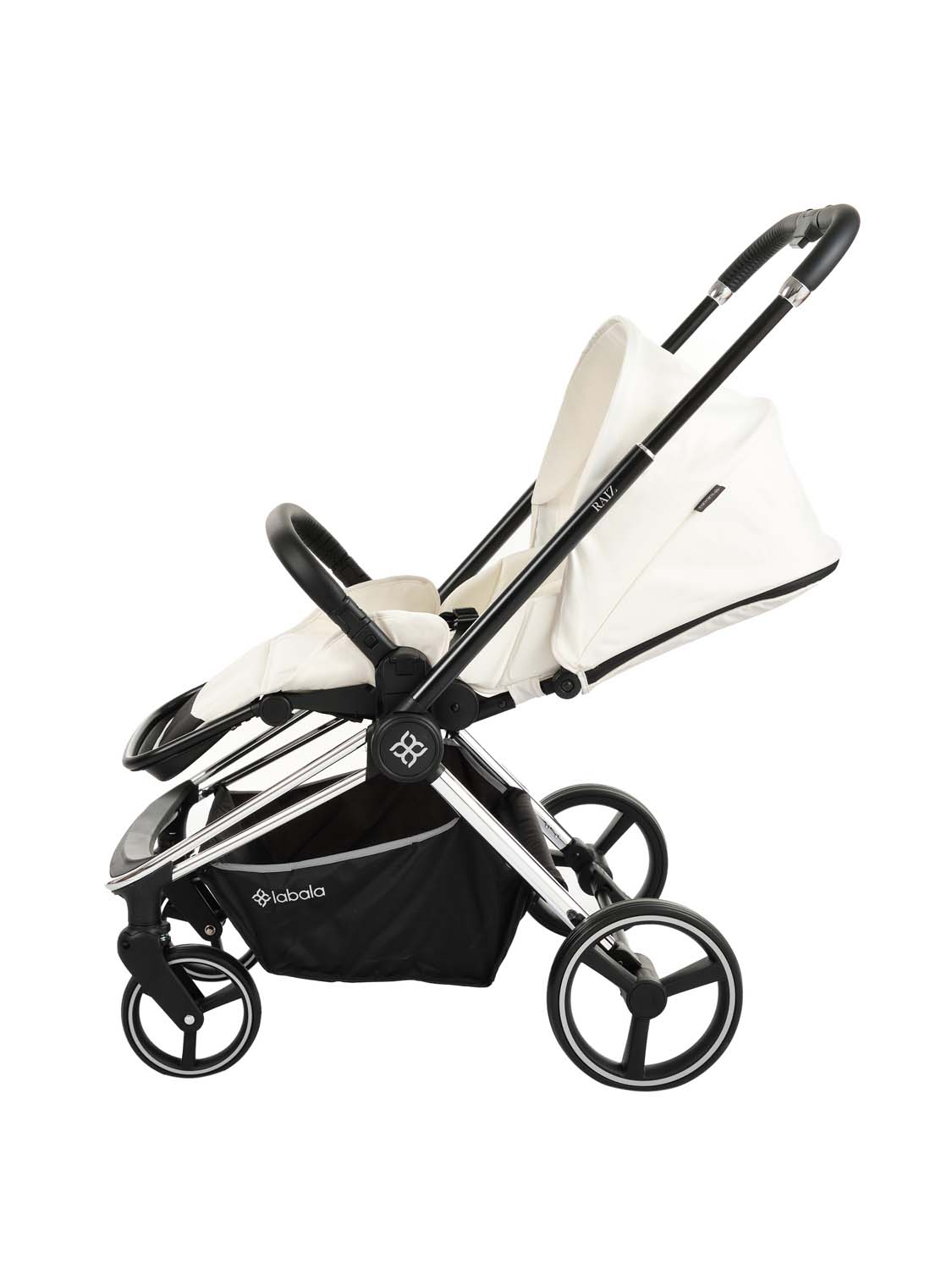 Коляска 2в1 Labala Raiz white - фото 8