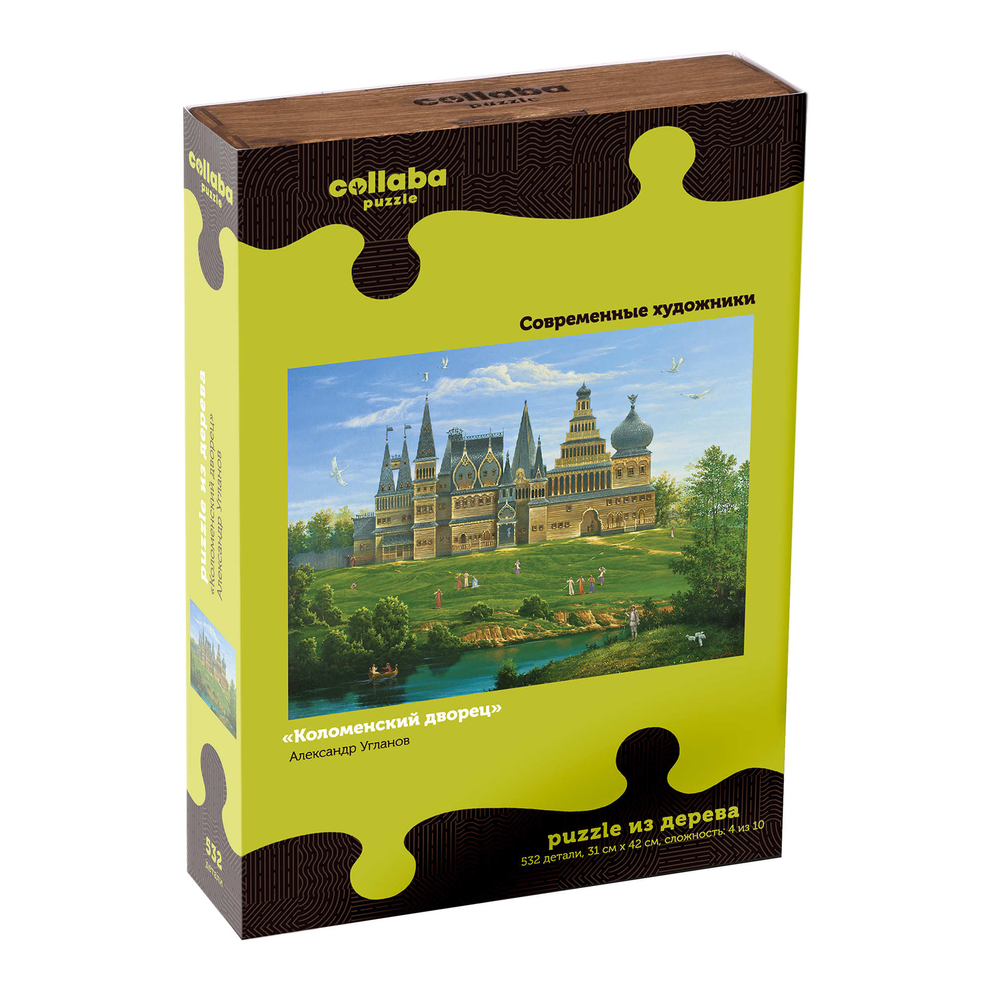 Пазл Collaba puzzle Коломенский дворец деревянный - фото 11