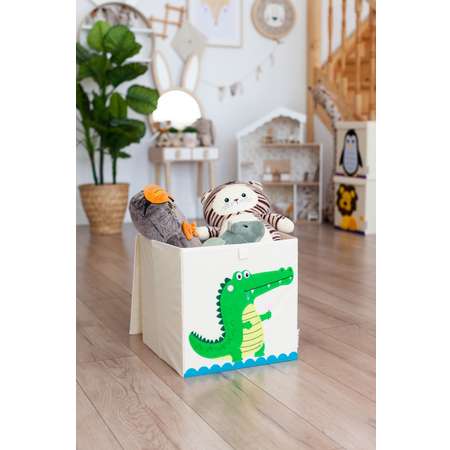 Корзина для игрушек Тяф-Мяф Крокодильчик