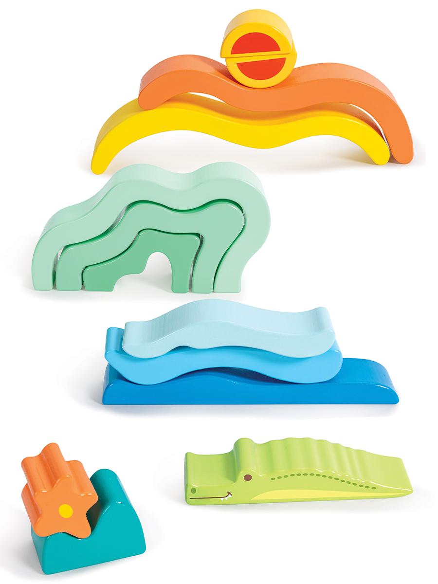 Игрушка Hape пирамидка - фото 10