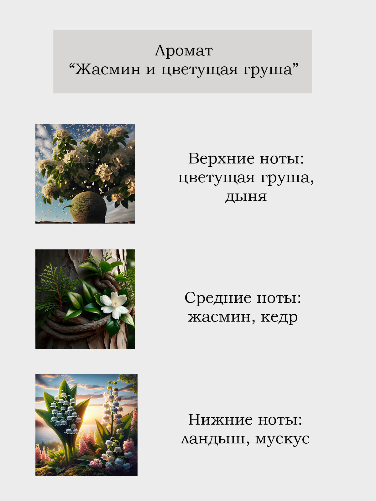 Диффузор для дома с палочками Plates and More Жасмин и цветудщая груша 100 мл - фото 2