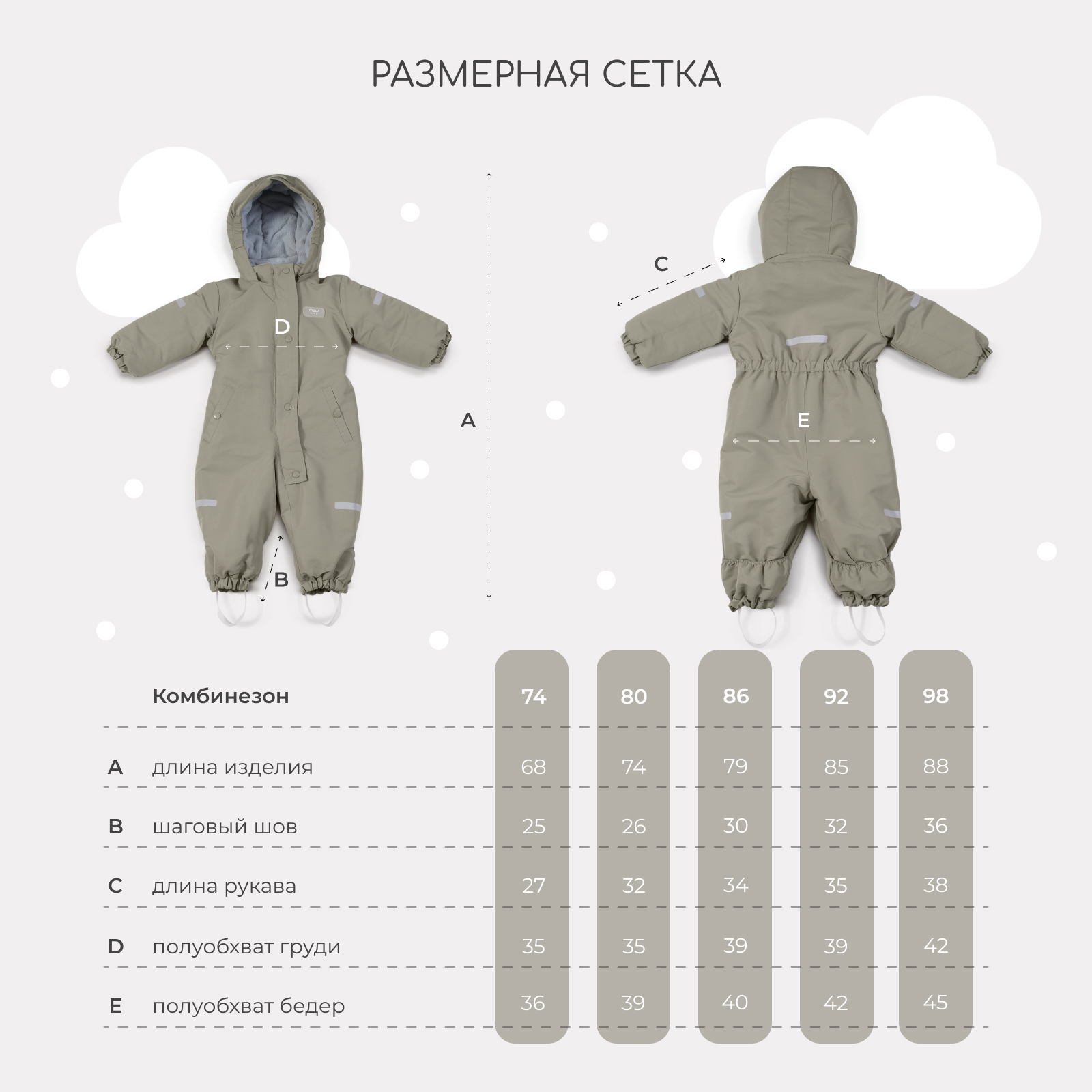 Комбинезон MOWbaby 4670078666772 - фото 7