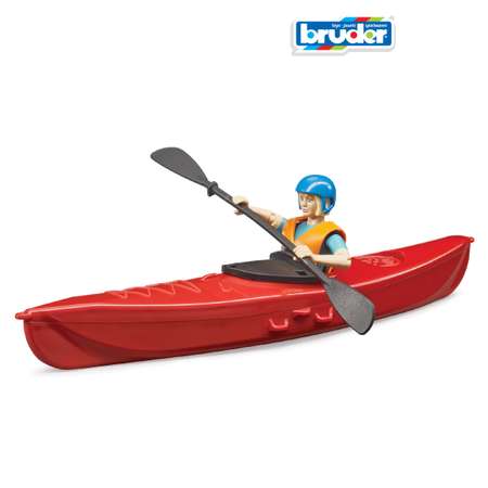 Лодка Bruder Каяк с фигуркой 1:16