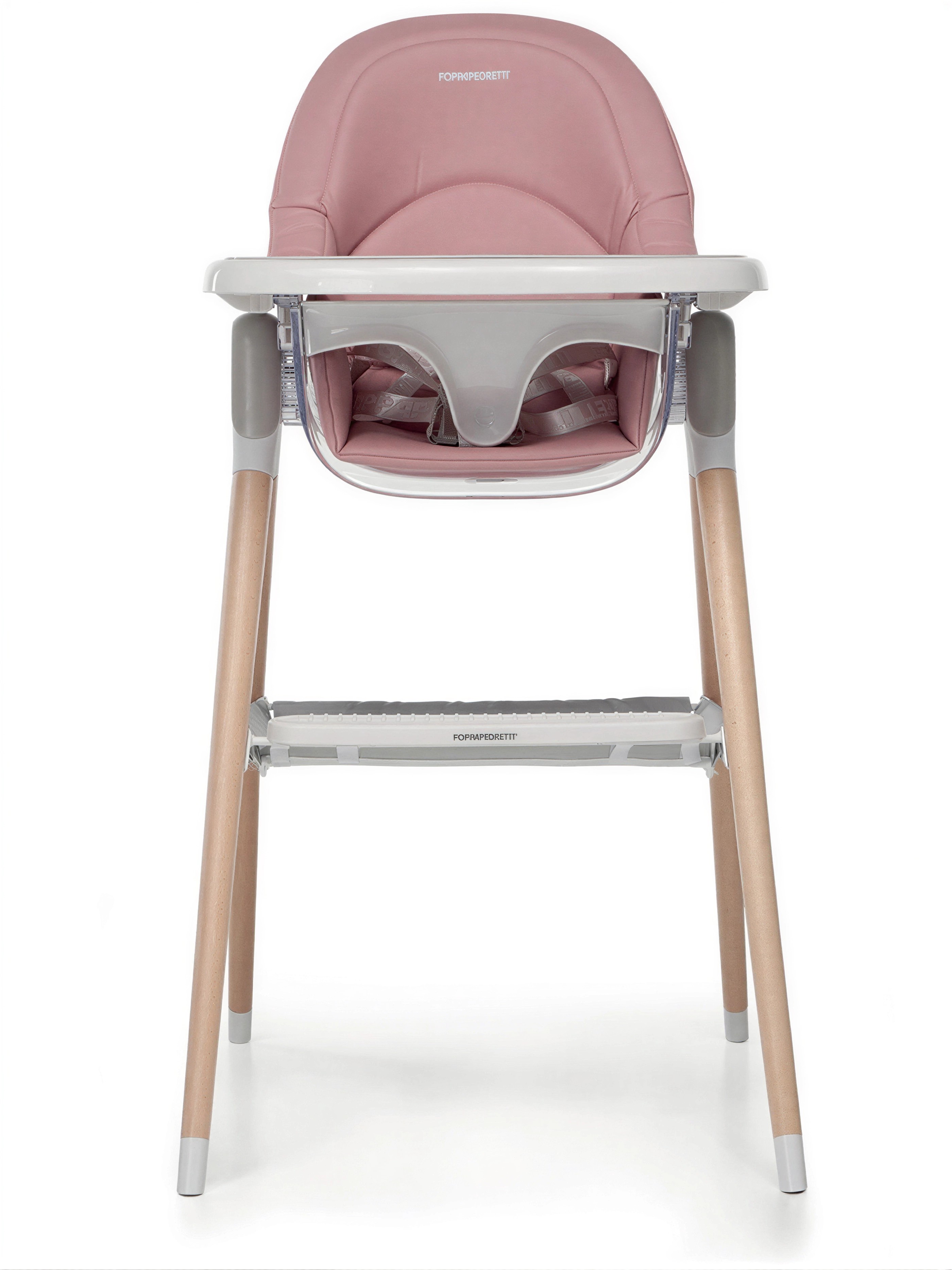 Стульчик для кормления Foppapedretti Bonito розовый - фото 4