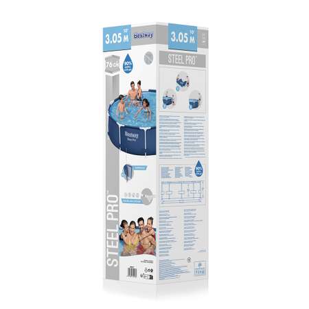 Бассейн каркасный BESTWAY 305х76см 56677