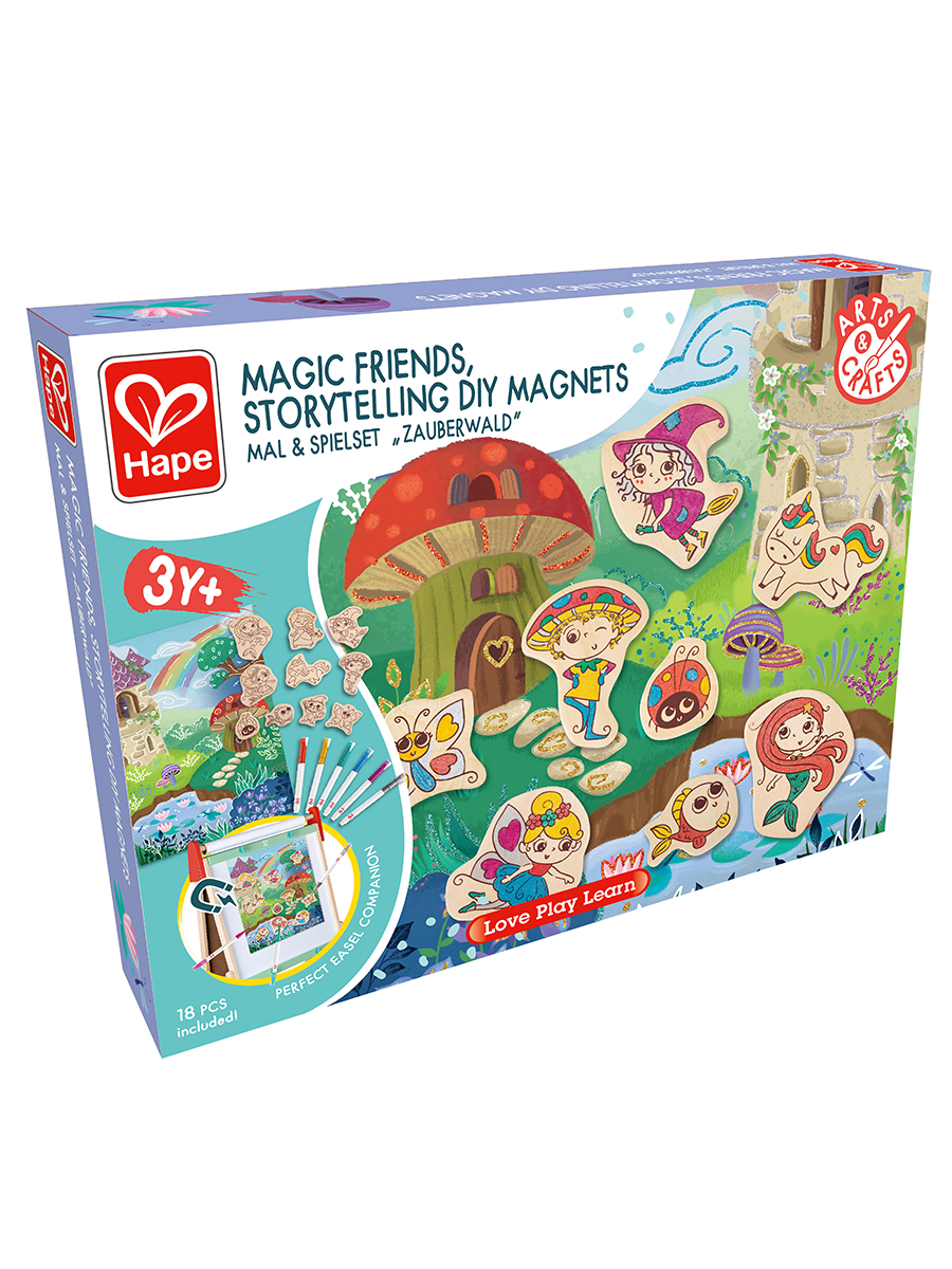 Набор для рисования Hape Магнитные персонажи - фото 8
