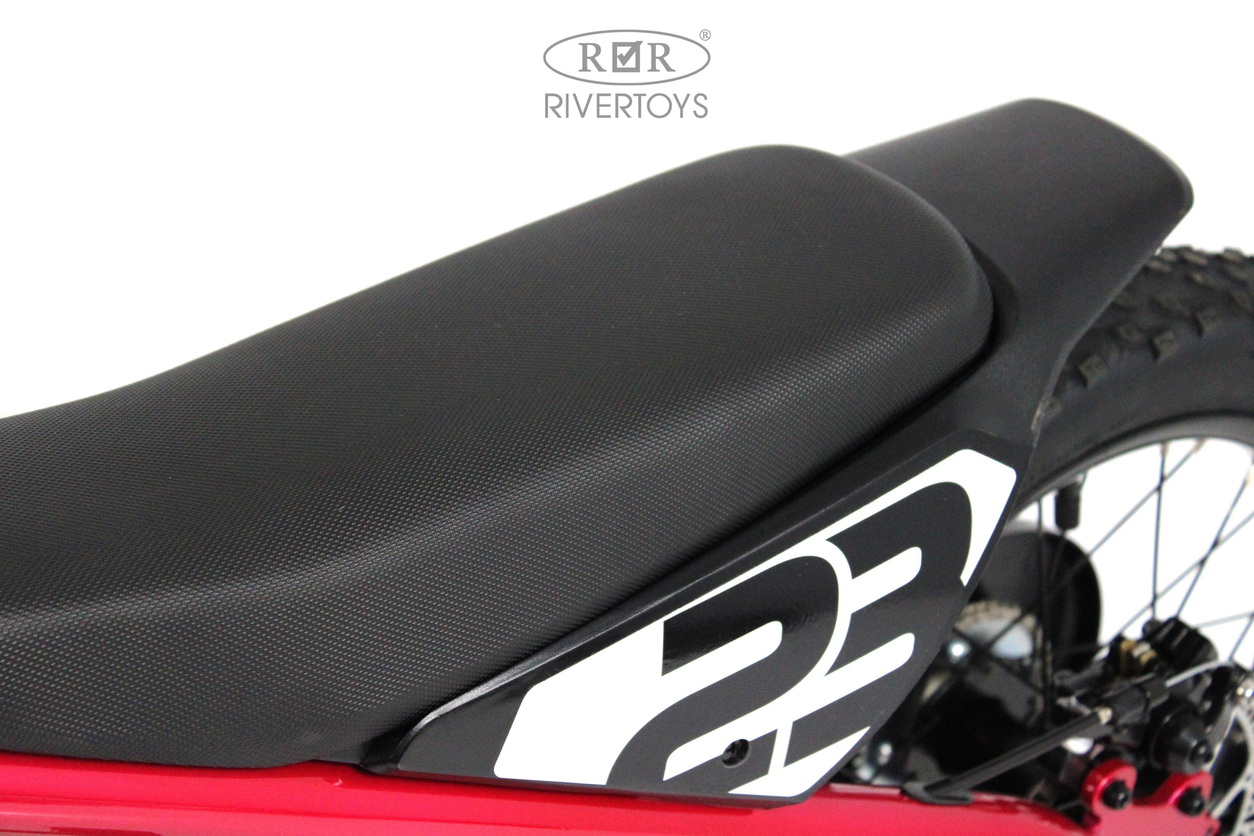 Электромотоцикл RIVERTOYS A001AA-MOTO-VIOLET - фото 16