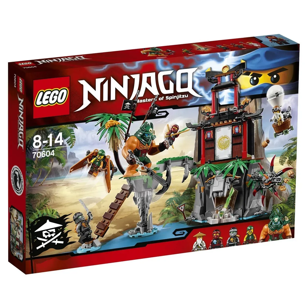 Конструктор LEGO NINJAGO 70604 423 дет. - фото 1