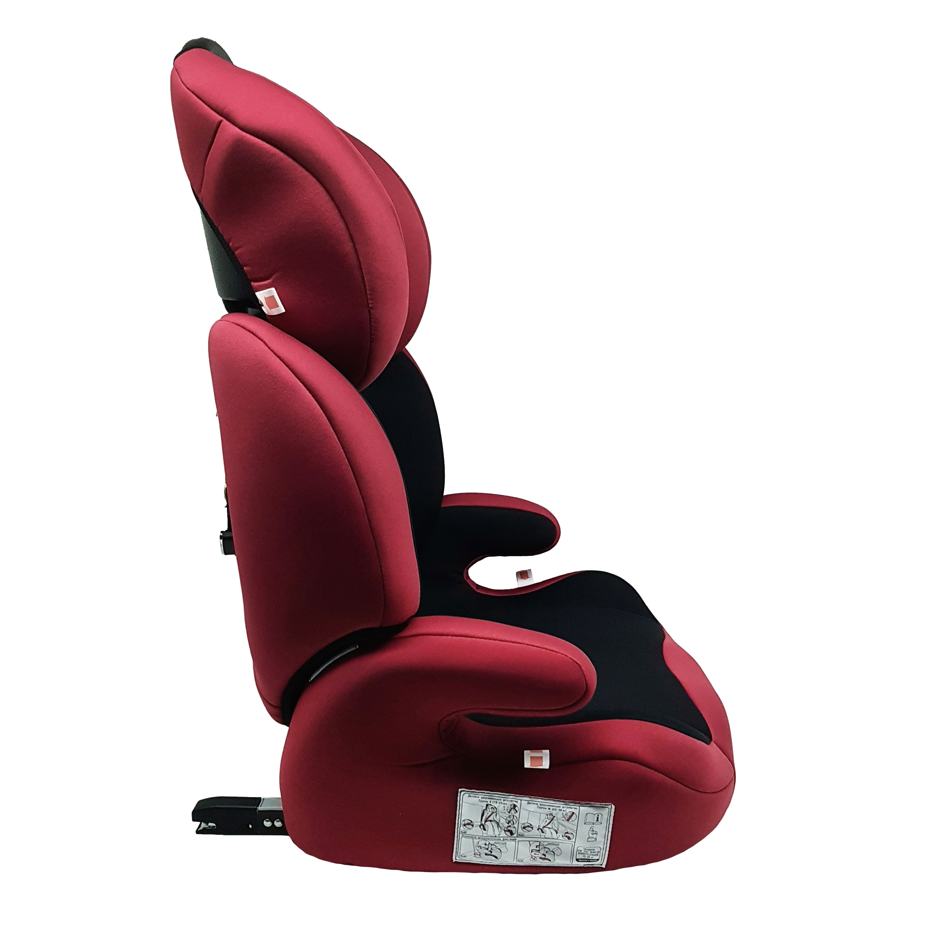 Автокресло Babyton Style Isofix 2/3 (15-36 кг) черный - фото 5