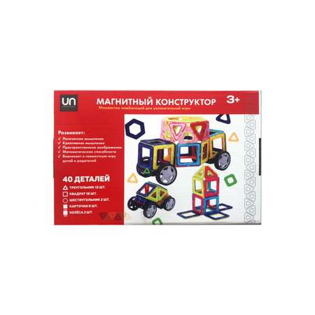 Конструктор 1TOY магнитный