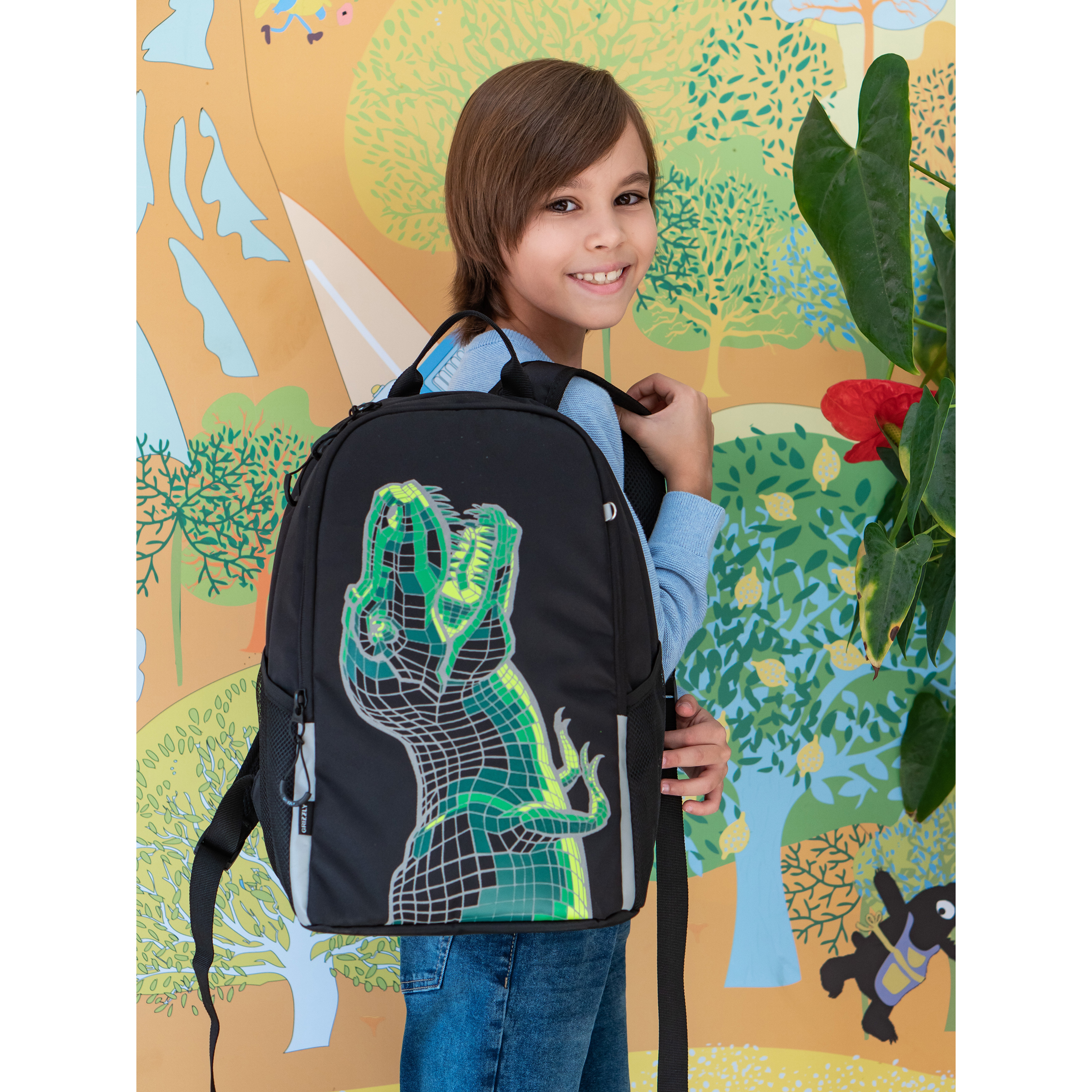 Рюкзак Grizzly Дино - фото 14