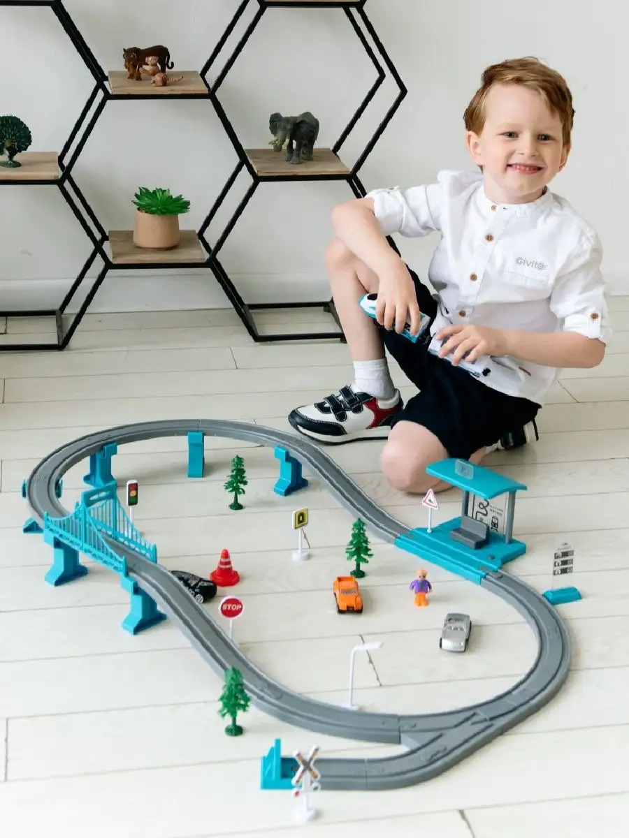 Набор железнодорожный Givito G211-015 - фото 2
