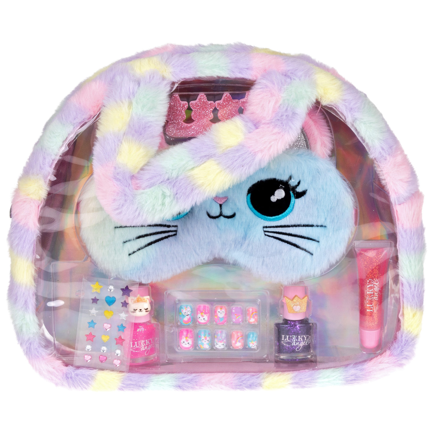 Набор детской декоративной косметики LUKKY Angel Sweety Kitty для макияжа губ, лица, маникюра и педикюра - фото 17