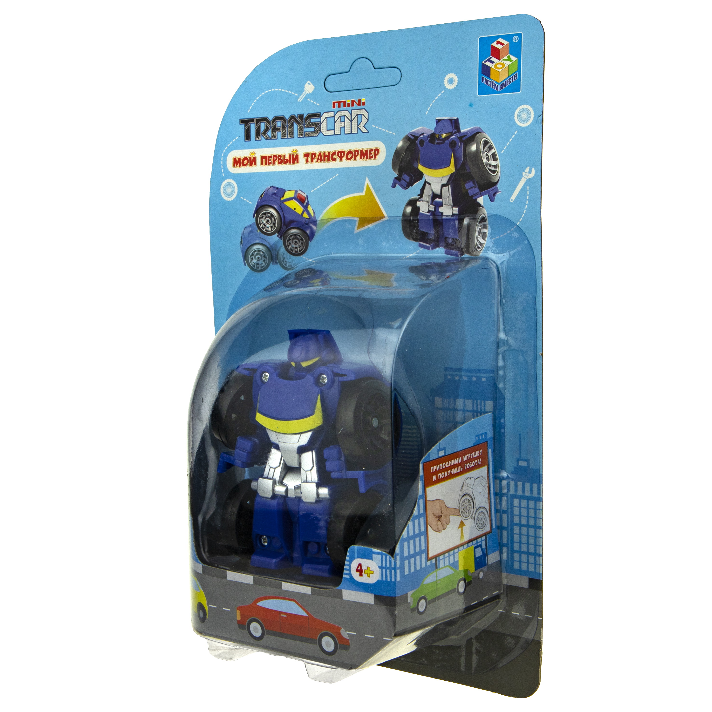 Фигурка 1TOY Полицейская машина - фото 7