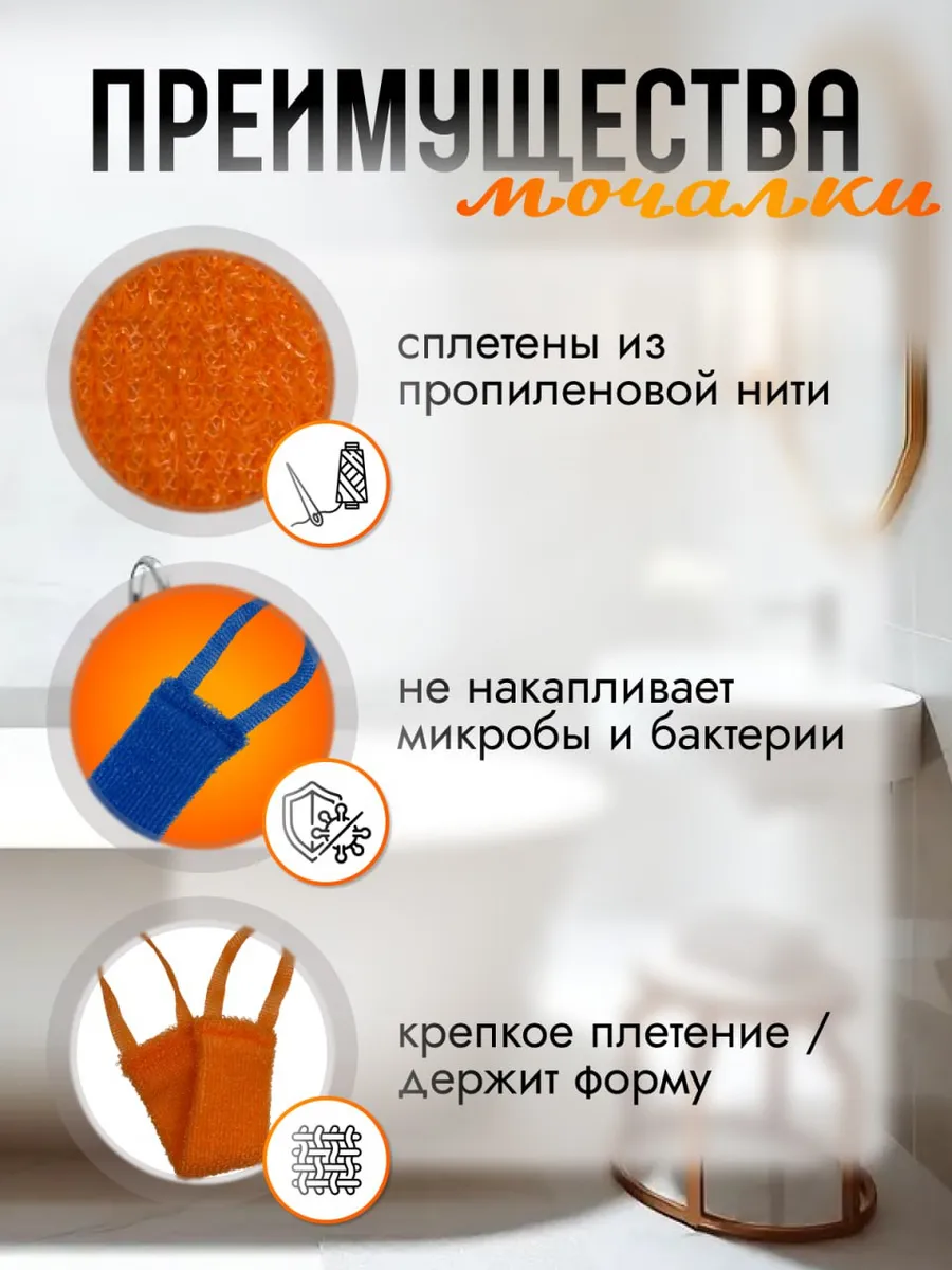 Мочалка PRO CLEANLY - фото 3