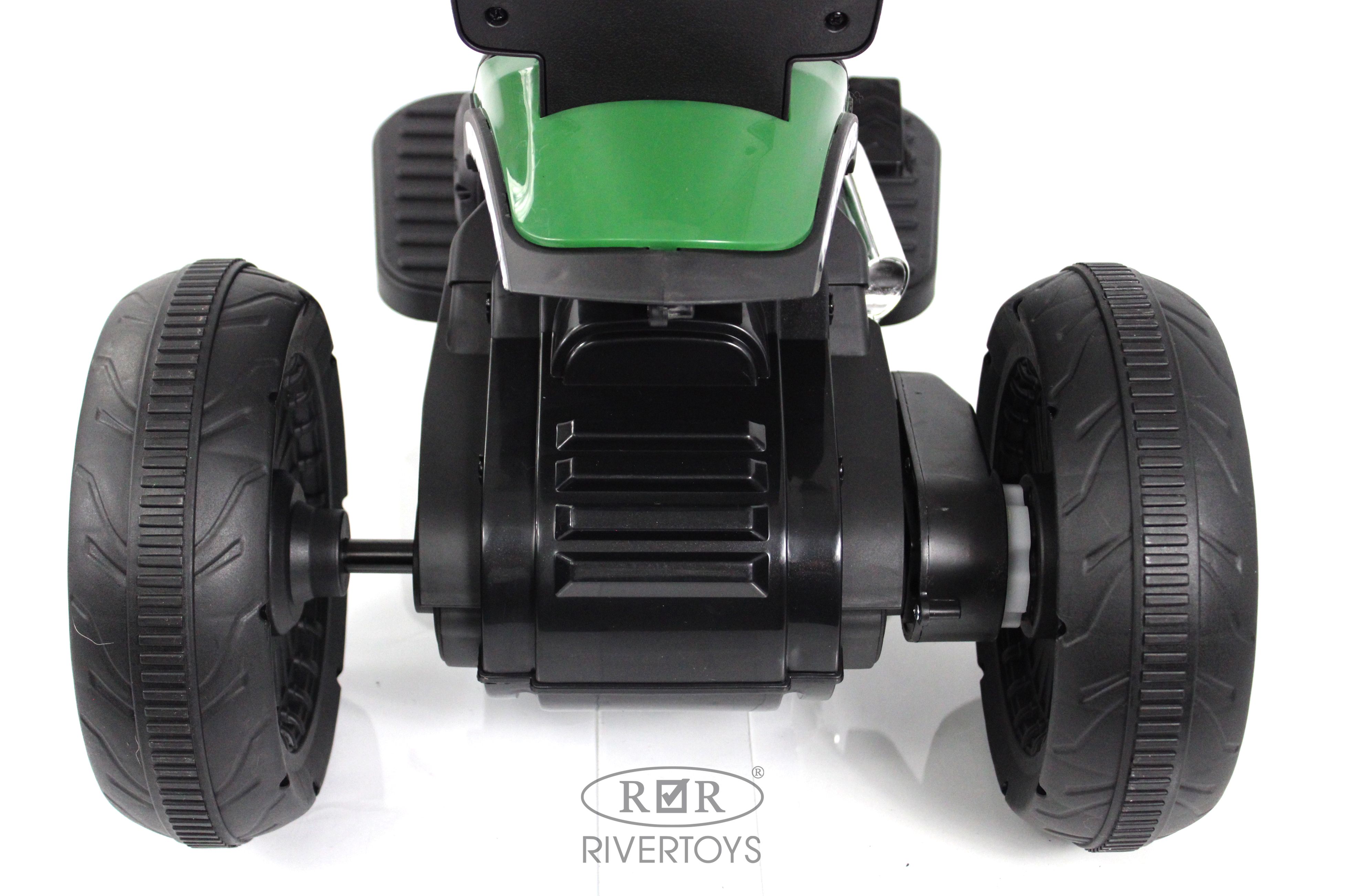 Электромобиль RIVERTOYS G500GG-GREEN - фото 2