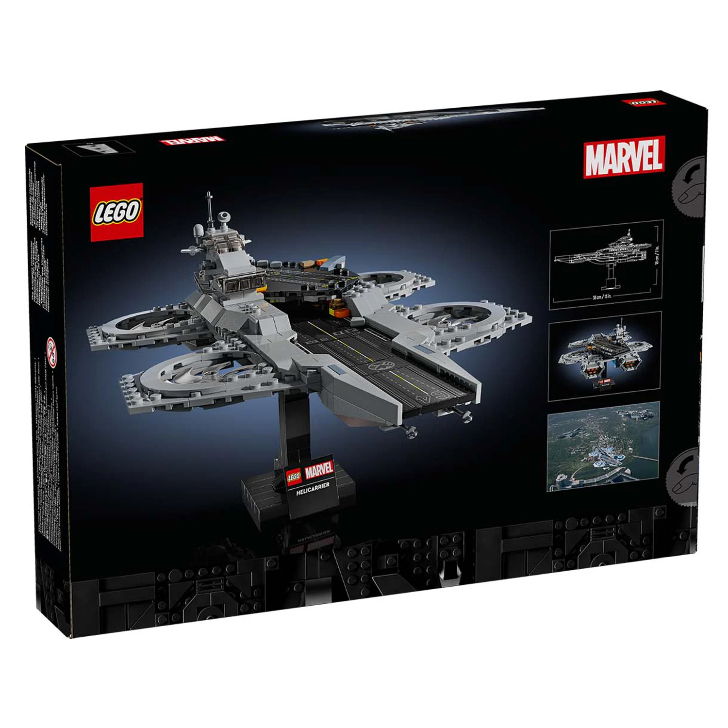 Конструктор LEGO Marvel Super Heroes Геликарриер Мстителей 509 дет. - фото 7