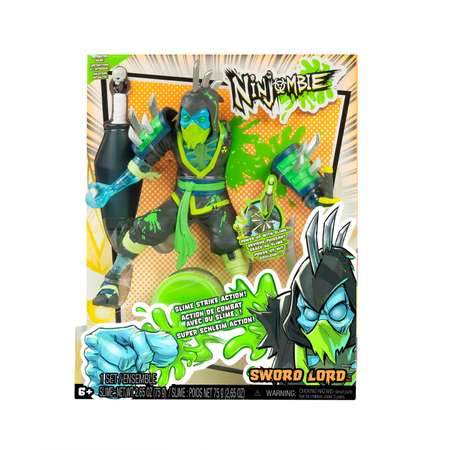 Игровой набор Ninjombie со слаймом Сворд Лорд