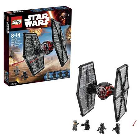 Конструктор LEGO Star Wars First Order TIE fighter блочный