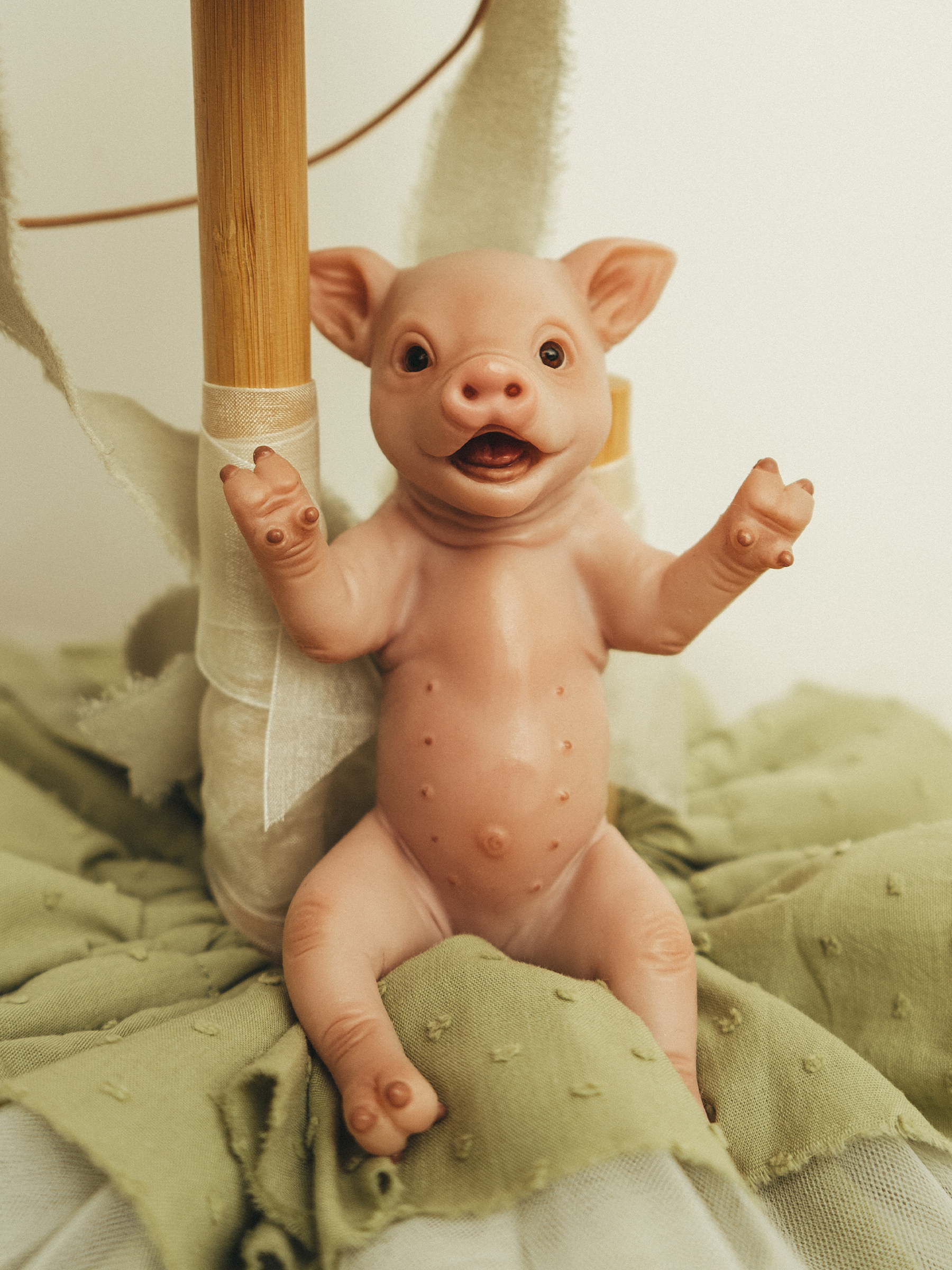 Кукла мини Magic Manufactory Magic Pets Свинья высота 16 см 4631171558326 - фото 5