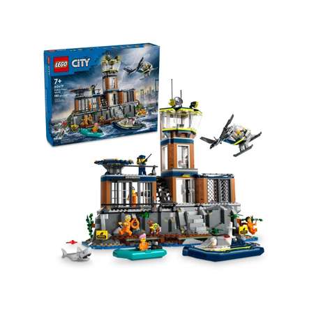 Конструктор LEGO City Police Prison Island блочный