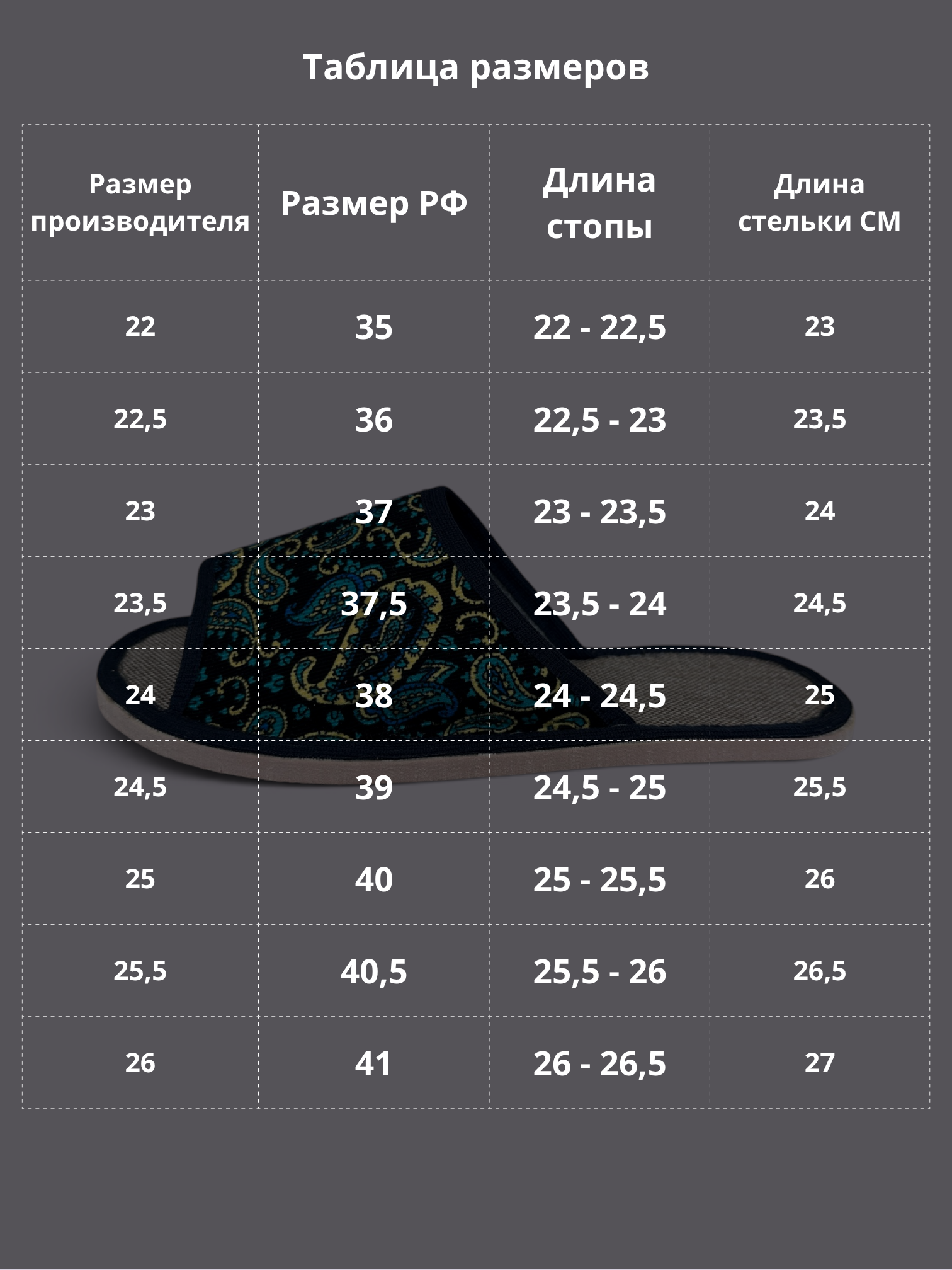 Тапочки UTA HOME 8-5/синий_голубые огурцы - фото 7