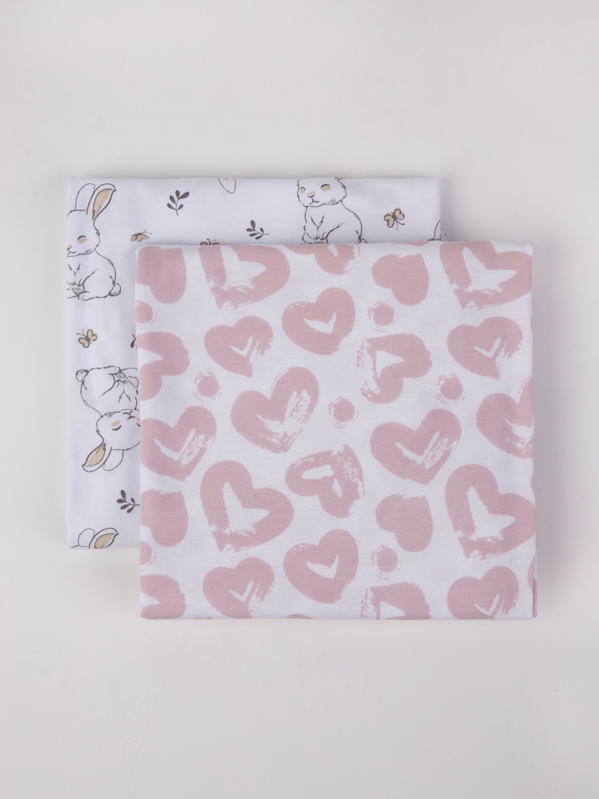 Пелёнка inlovery трикотаж 90х120 см 2 шт. - фото 18