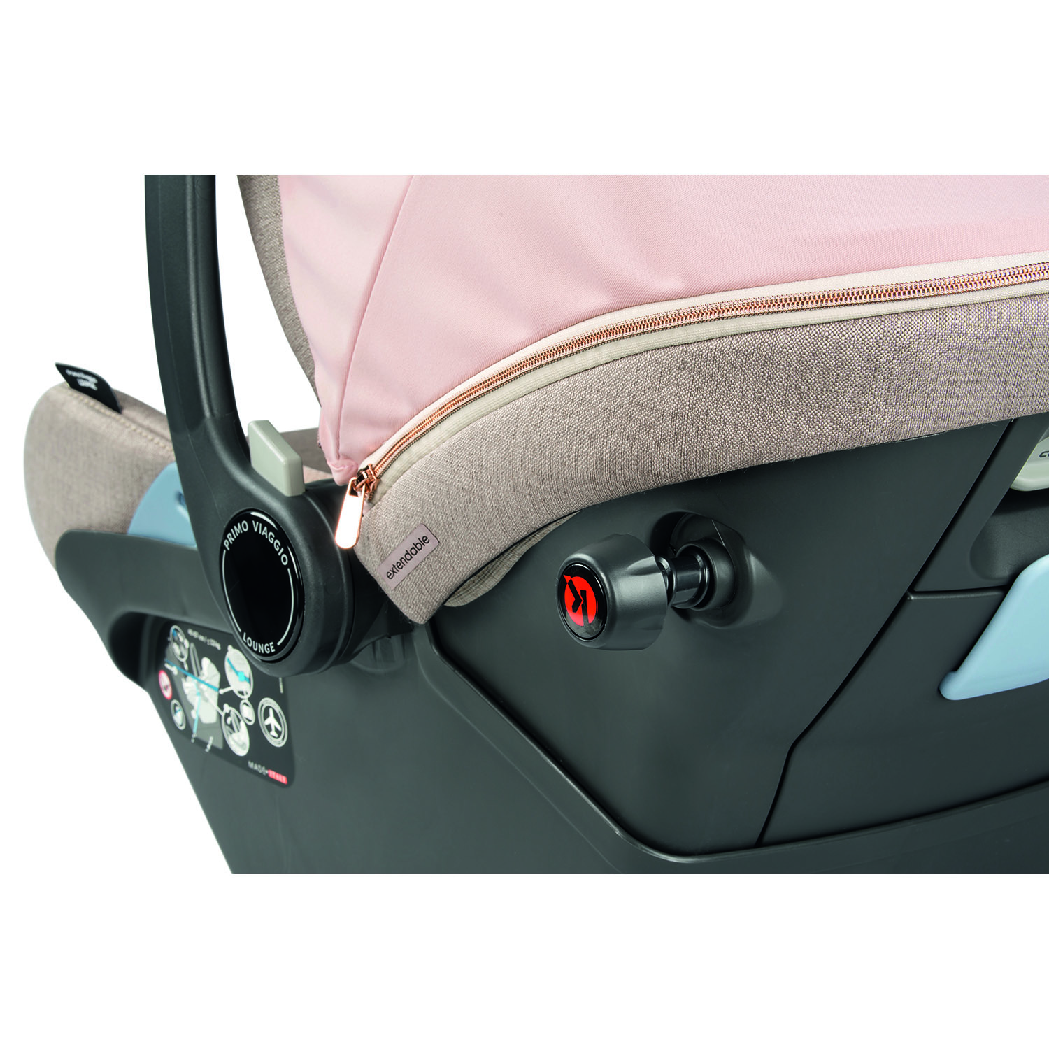 Автокресло Peg-Perego Primo Viaggio 0 (0 -13 кг) - фото 8