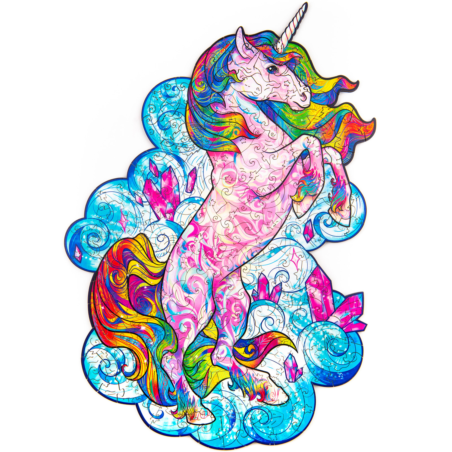 Пазл UNIDRAGON деревянный - фото 12