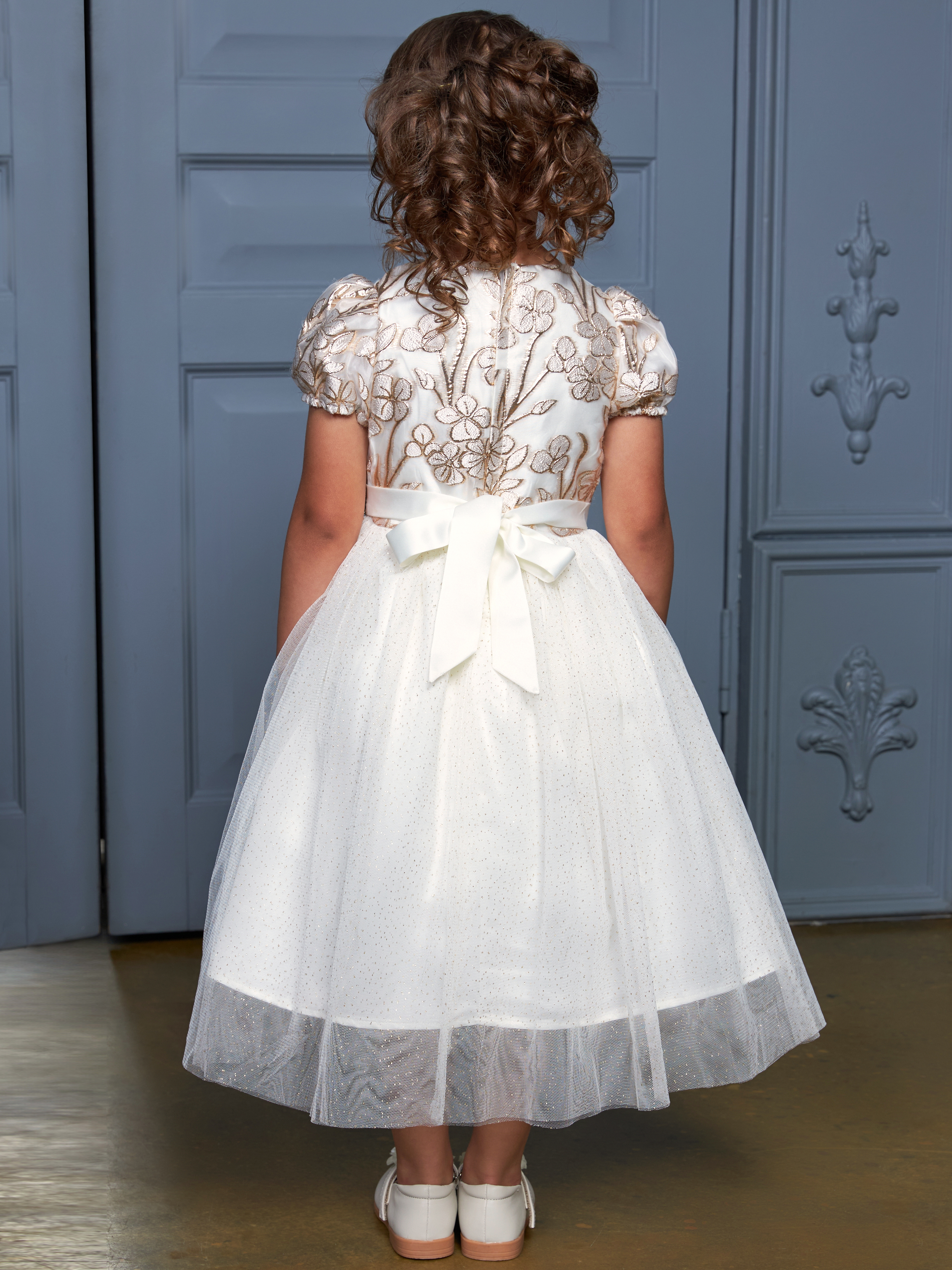 Платье ME WE AG225-W601-198_Золото - фото 4