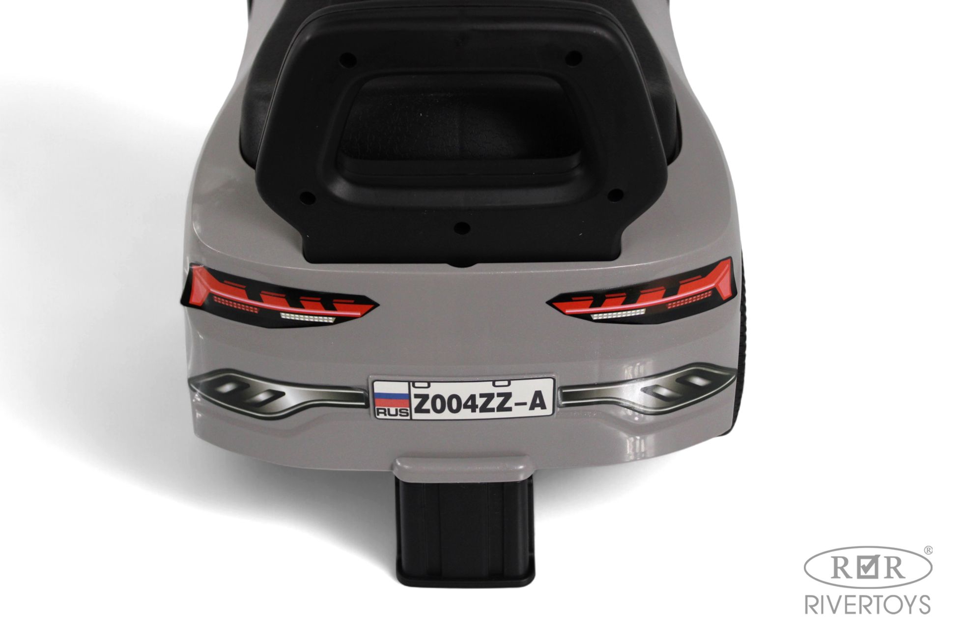 Каталка RIVERTOYS Z004ZZ-A-GREY серый - фото 11