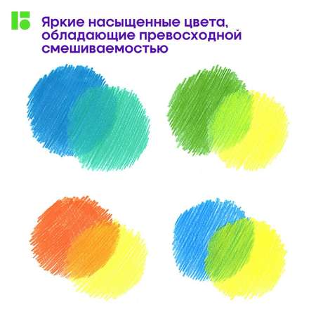 Карандаши цветные BERLINGO 36 шт.