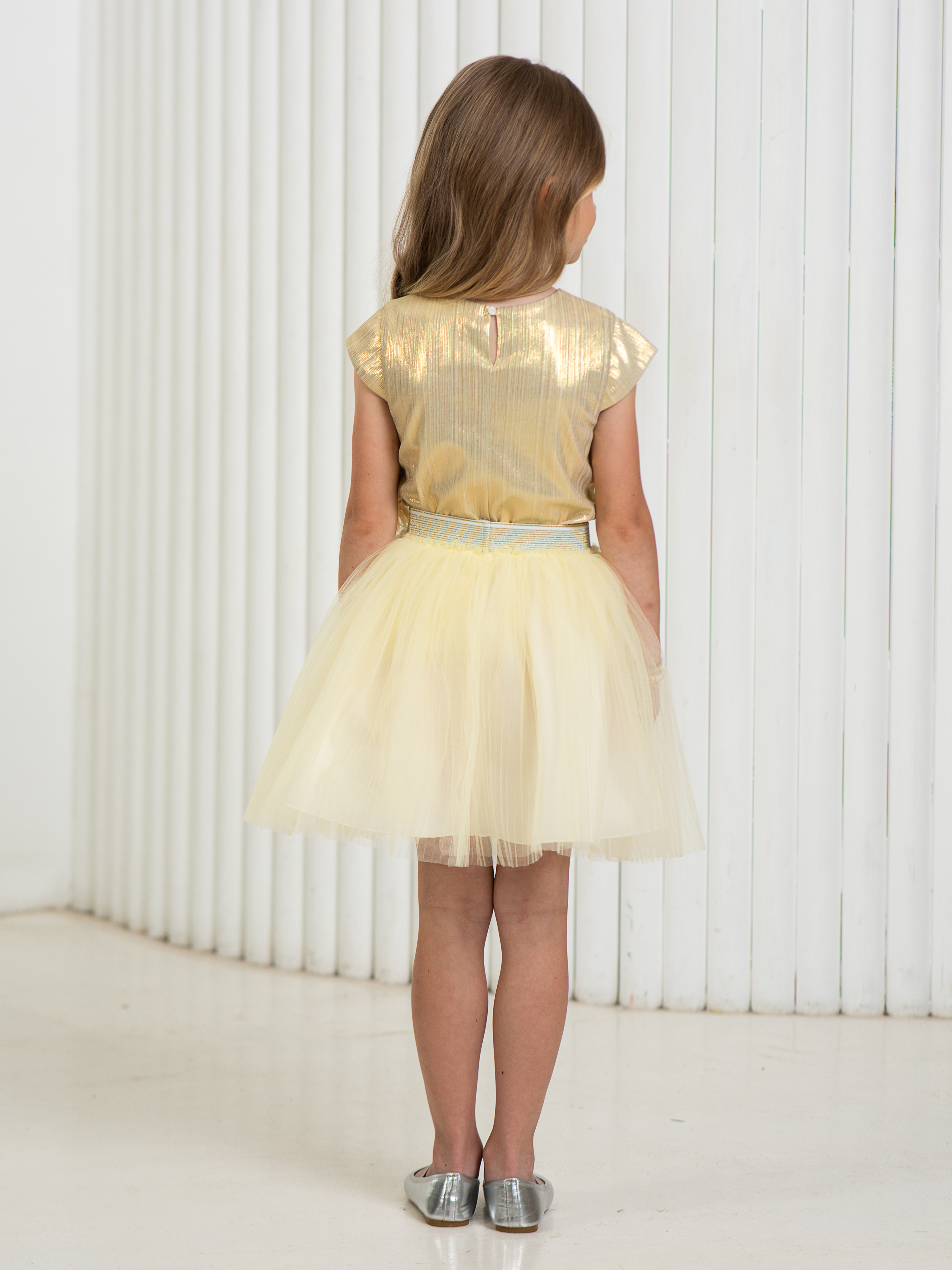 Юбка LisaWeta S-142 желтый - фото 5