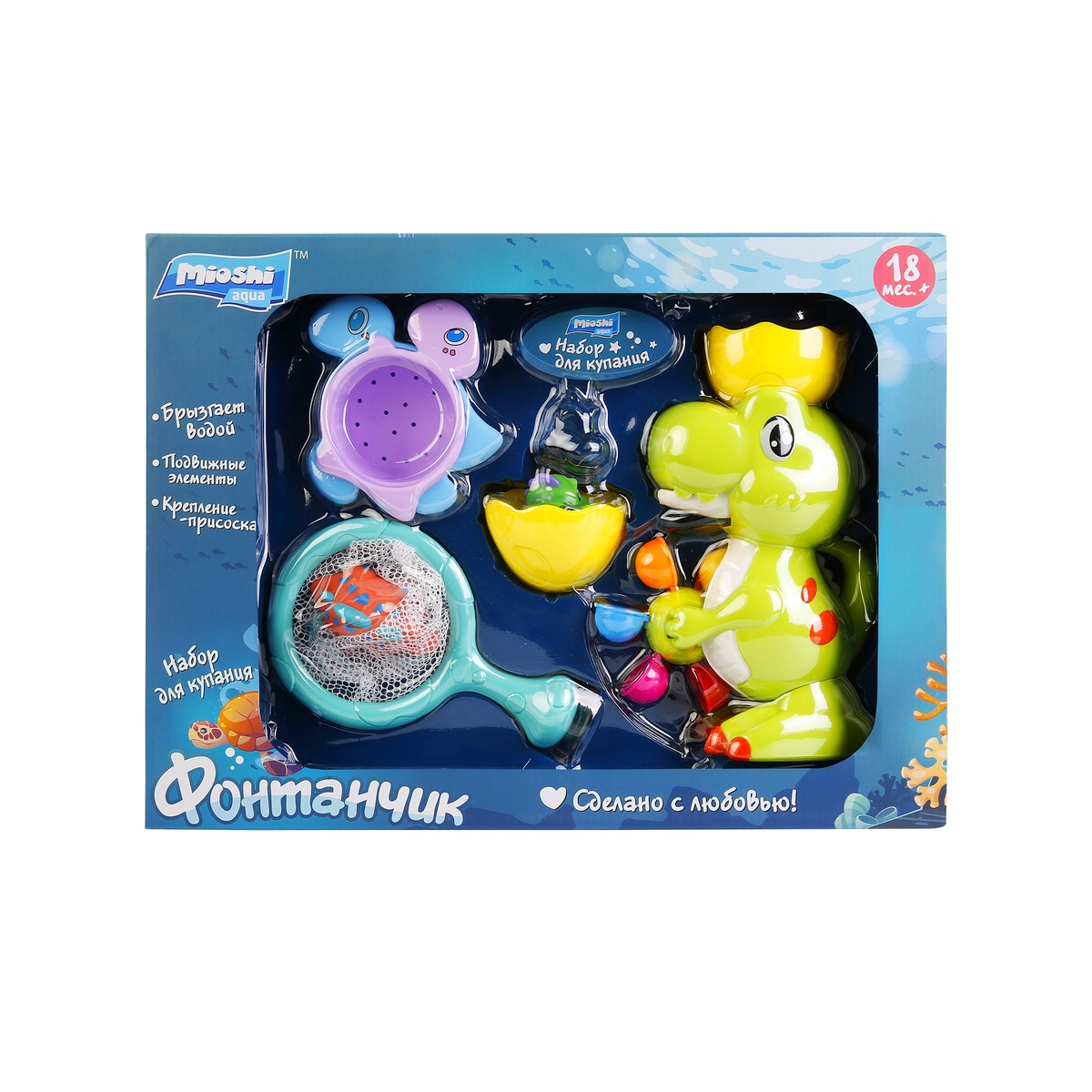 Игрушка Mioshi Динозавр Фонтанчик - фото 3