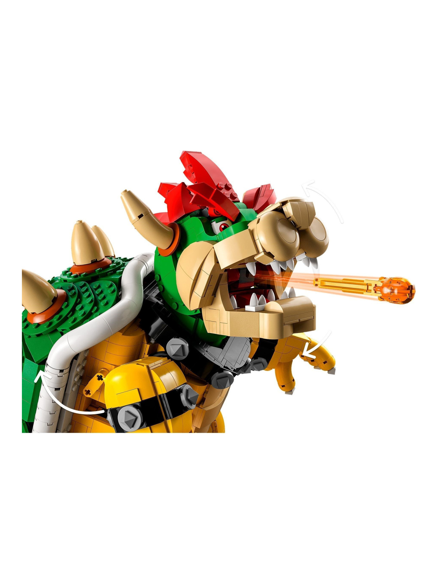 Конструктор LEGO Super Mario Могучий Боузер 2807 дет. - фото 5