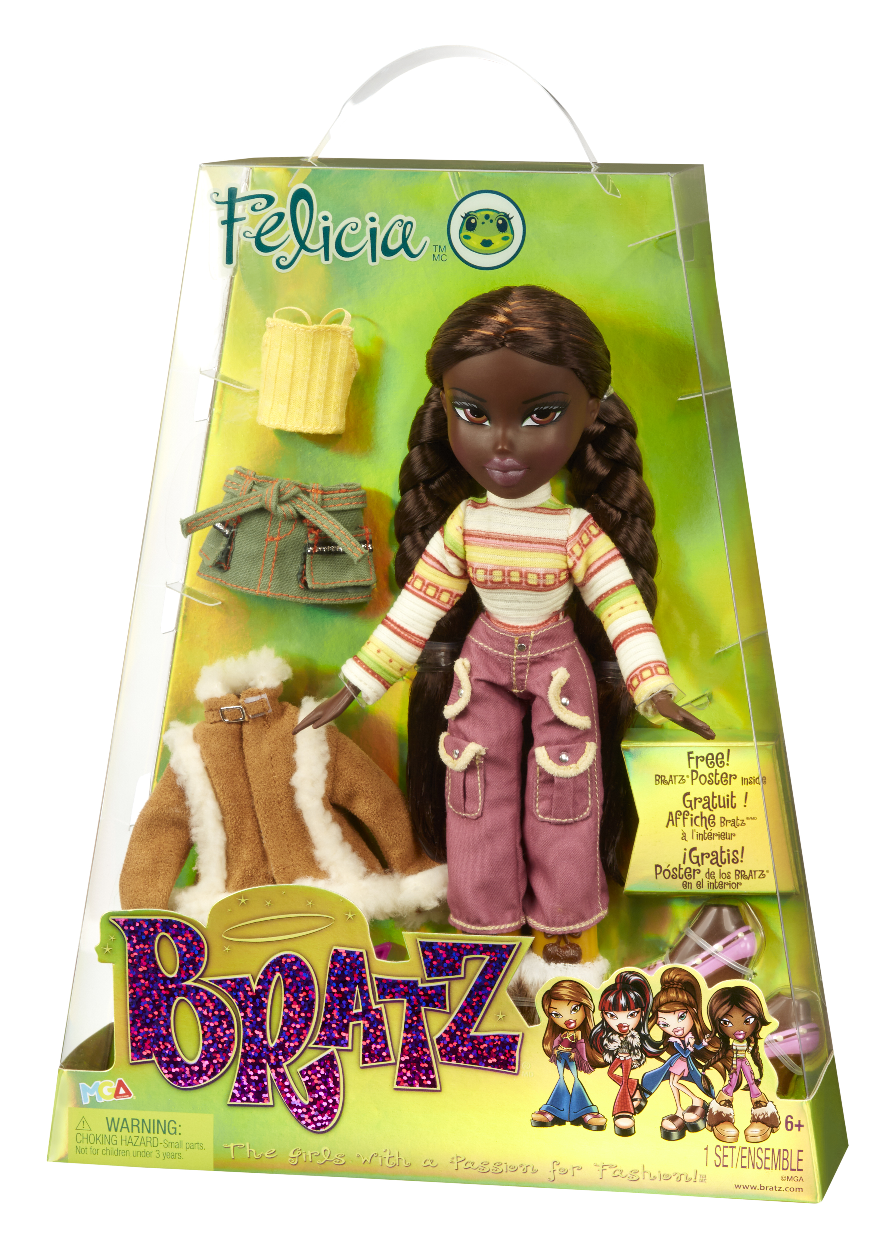 Кукла модельная Bratz Felicia 592013EUC - фото 3