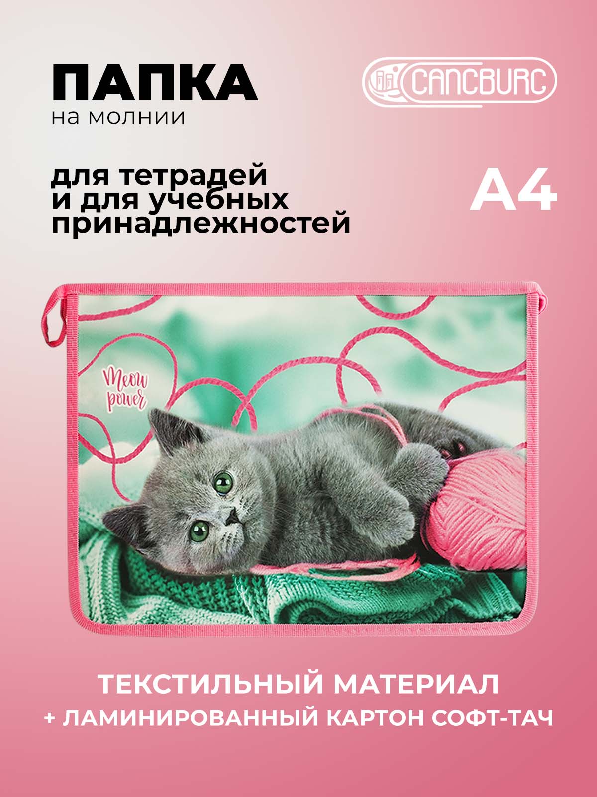 Папка для тетрадей Cancburg А4 - фото 1
