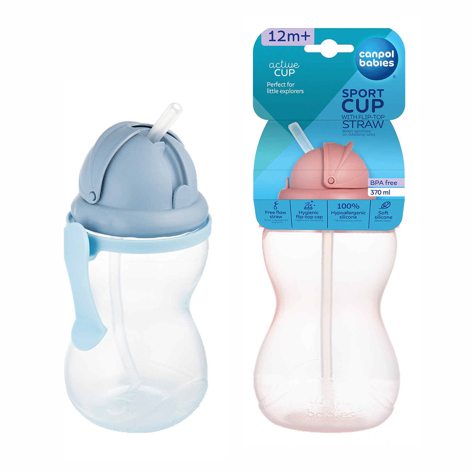 Поильник Canpol Babies 370 мл 1 шт. - фото 4