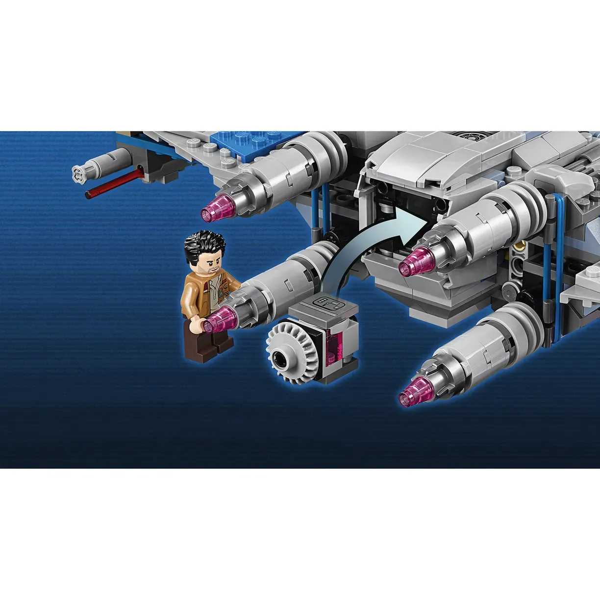 Конструктор LEGO Star Wars 75149 717 дет. - фото 8