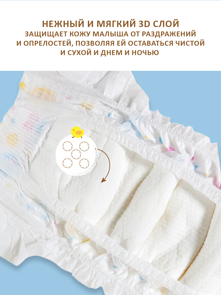 Подгузники JUNKO L 54 шт. - фото 9
